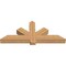 Ekena Millwork Kennewick Timber Gable Bracket, Western Red Cedar, 60"W x 25"H x 5 1/2"D x 5 1/2"F, 10/12 Pitch GBW060X25X0606KEN00SWR - alternate 4
